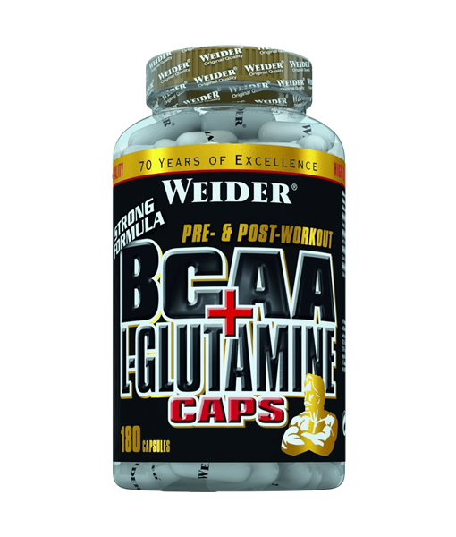 Weider BCAA + L-Glutamine 180 capsule